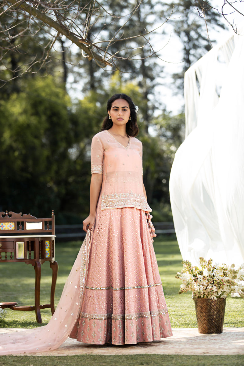 Chikankari Lehenga Set