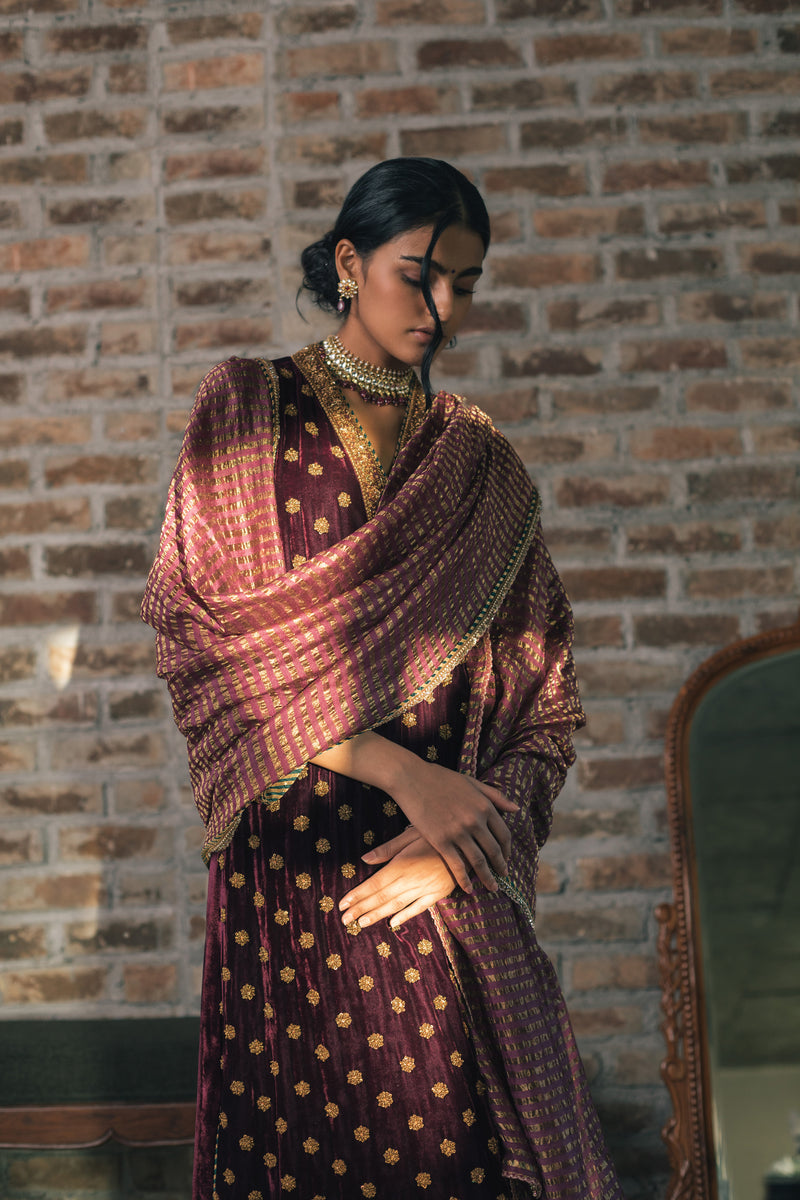 Double-Layer Kurta Set