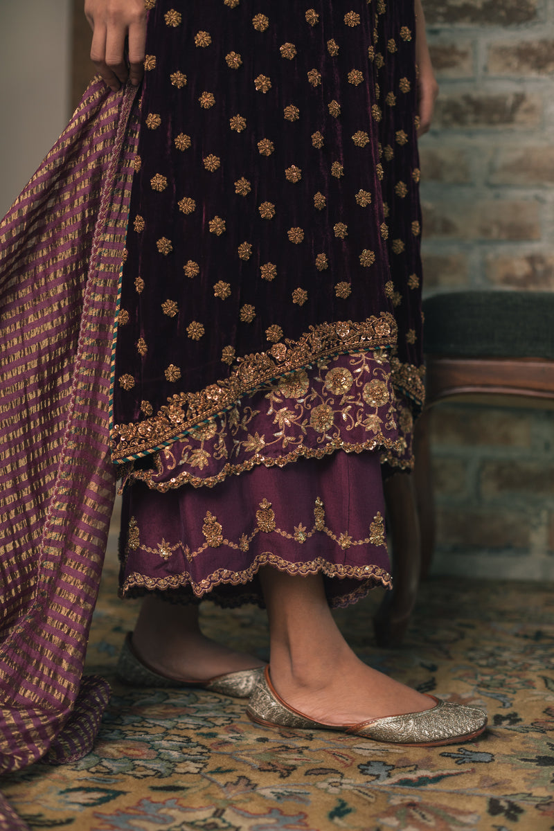 Double-Layer Kurta Set